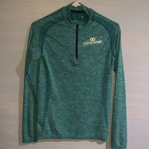 Just Strong Women’s Size Small 1/4 Zip Compression Shirt